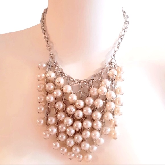 Jewelry - 2 x $20‼️ PEARLS MULTILAYER CHOKER NECKLACE